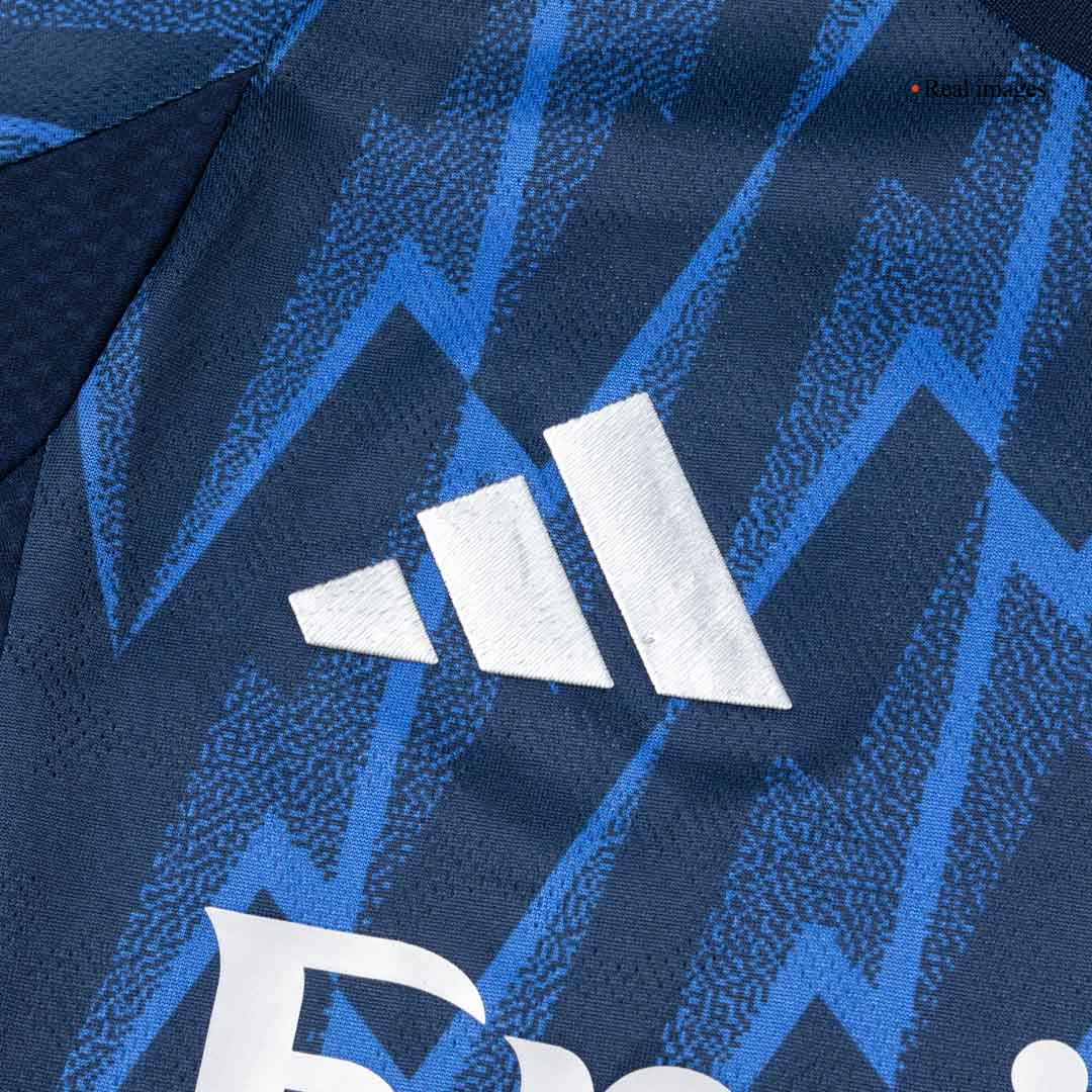 RIJST #41 Inter Miami CF Uitshirt 2025/26 Blauw Authentiek