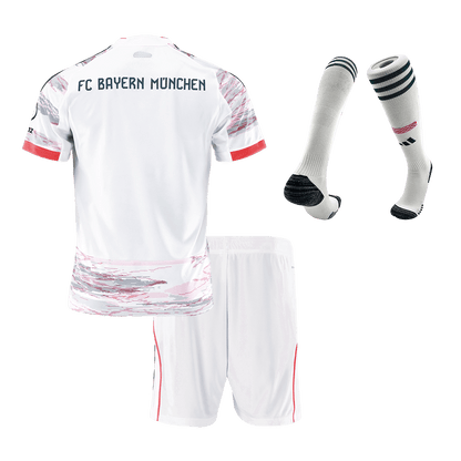 Munich Uit Thuisshirt Set 2025/26 Kinder Wit