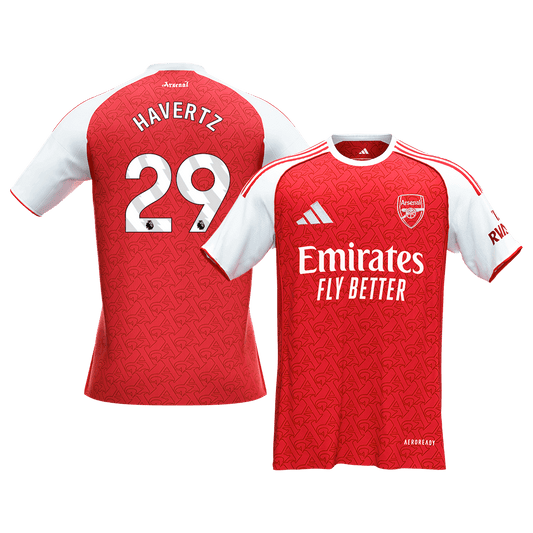 HAVERTZ #29 Arsenal Thuisshirt 2025/26 Rood - Super