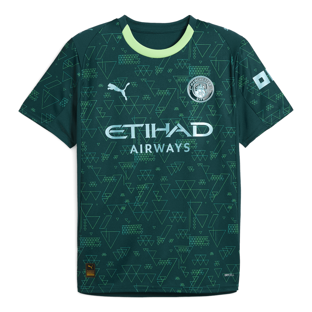 Manchester City Vierde Tenue 2025/26 Groen