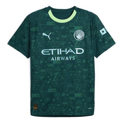 Manchester City Vierde Tenue 2025/26 Groen