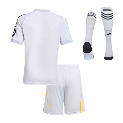 Real Madrid Thuisshirt Kit 2025/26 Junior Wit