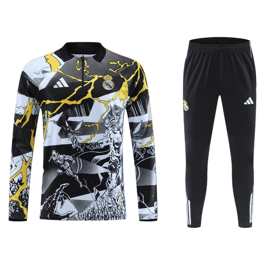 Real Madrid Sweatshirt Tenue 2025/26 Zwart