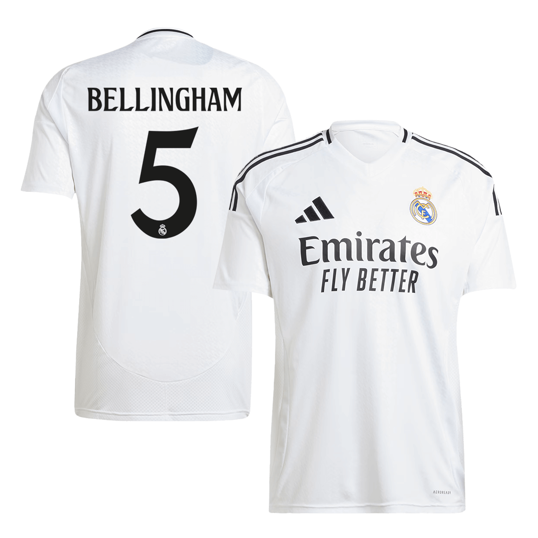 BELLINGHAM #5 Real Madrid Thuisshirt 2024/25 - Super