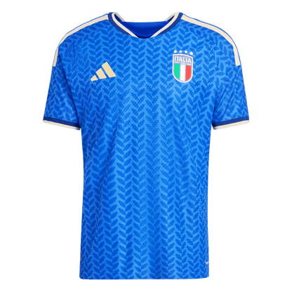 Italië Thuis Thuisshirt Wereldbeker 2026 Blauw Speler