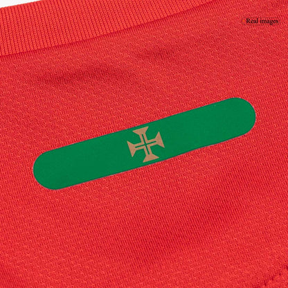 Retro Portugal Thuis Shirt 2010 Rood
