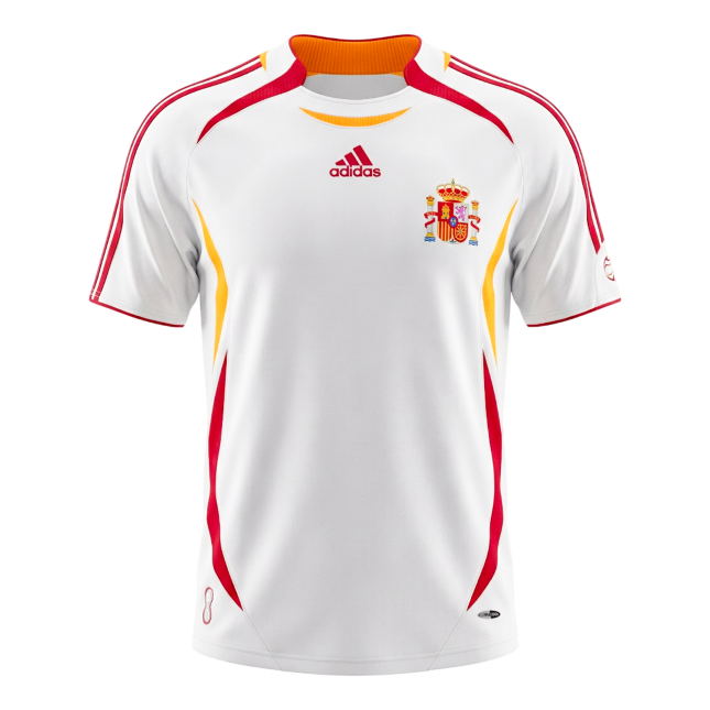 Retro Spanje Uitshirt 2006 Wit