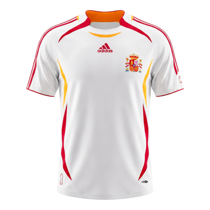 Retro Spanje Uitshirt 2006 Wit