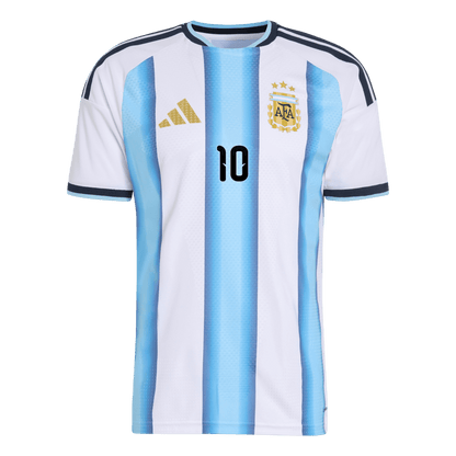 MESSI #10 Argentinië Thuisvoetbalshirt WK 2026 Blauw&Wit Speler