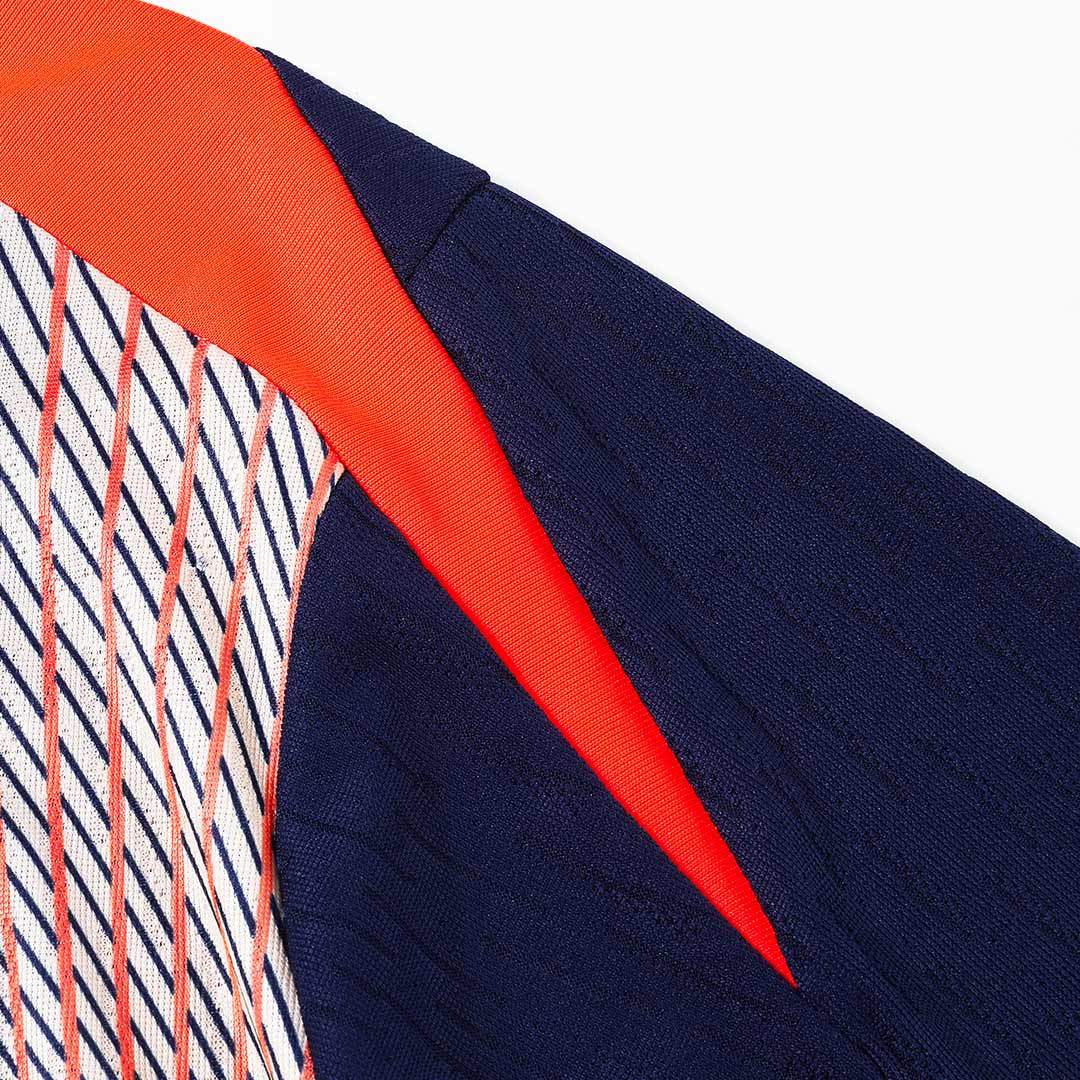 Barcelona Sweatshirt Kit 2025/26 Kinderen Zwart&Oranje