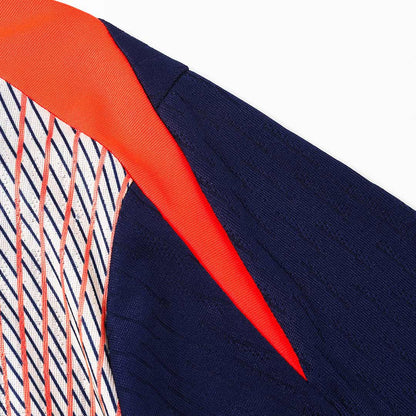 Barcelona Sweatshirt Kit 2025/26 Kinderen Zwart&Oranje