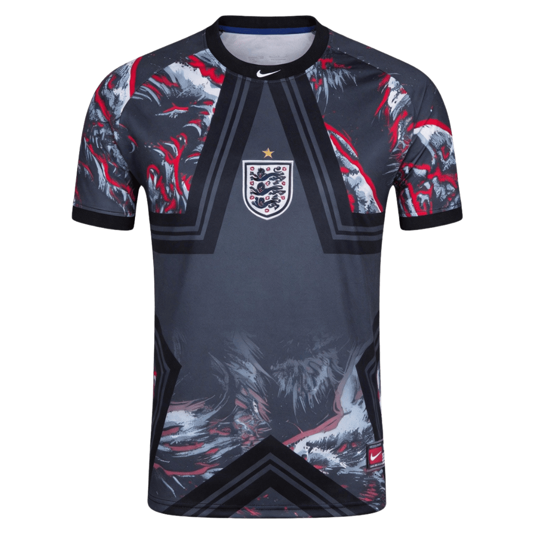 Engeland Shirt - Wereldbeker 2026 Zwart Grote Maat
