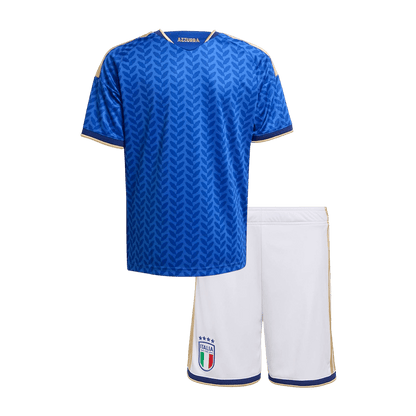 Italië Thuis Thuistenue 2025/26 Kinderen Blauw