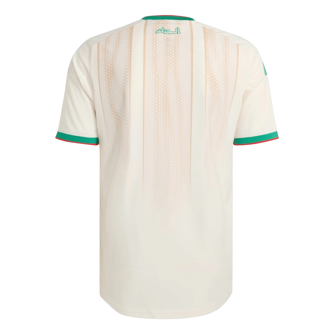 Algerije Thuisshirt - Wereldkampioenschap 2026 Wit Speler