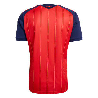 Espagne Domicile Maillot 2 Stars - Champion Edition Coupe du Monde 2026 Rouge