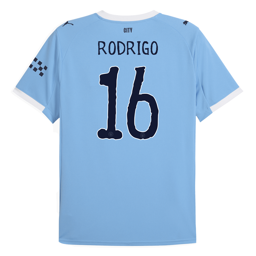 RODRIGO #16 Manchester City Thuis shirt 2025/26 - Club World Cup Grote Maat