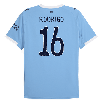 RODRIGO #16 Manchester City Thuis shirt 2025/26 - Club World Cup Grote Maat