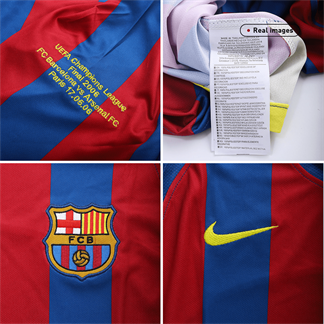 Retro FC Barcelona Thuisshirt 2005/06 - UCL