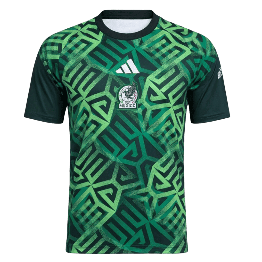Mexico Pre-Match Thuisshirt - WK 2026 Groen Grote Maten