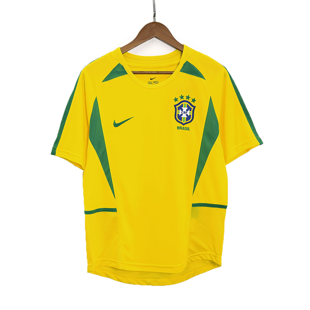 Retro Brazilië Thuis Shirt 2002/03