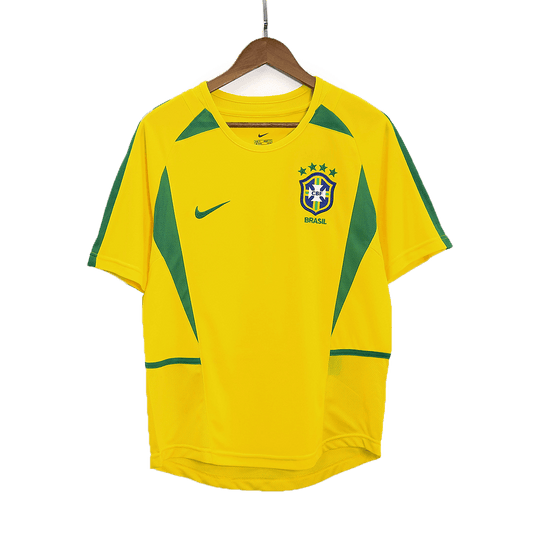 Retro Brésil Domicile Maillot 2002/03