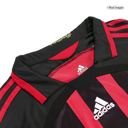 Retro AC Milan Thuisshirt Lange Mouwen 2006/07