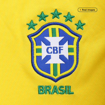 Retro Brazilië Thuis Shirt 2004