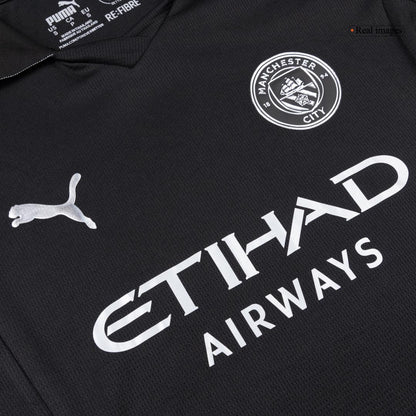 Dames Manchester City Uitshirt 2025/26 Zwart