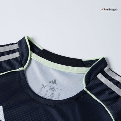 Real Madrid Uitshirt Kit 2025/26 Junior Marineblauw