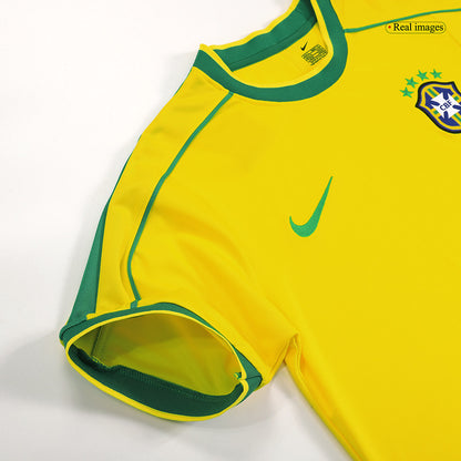 Retro Brazilië Thuis Shirt 1998