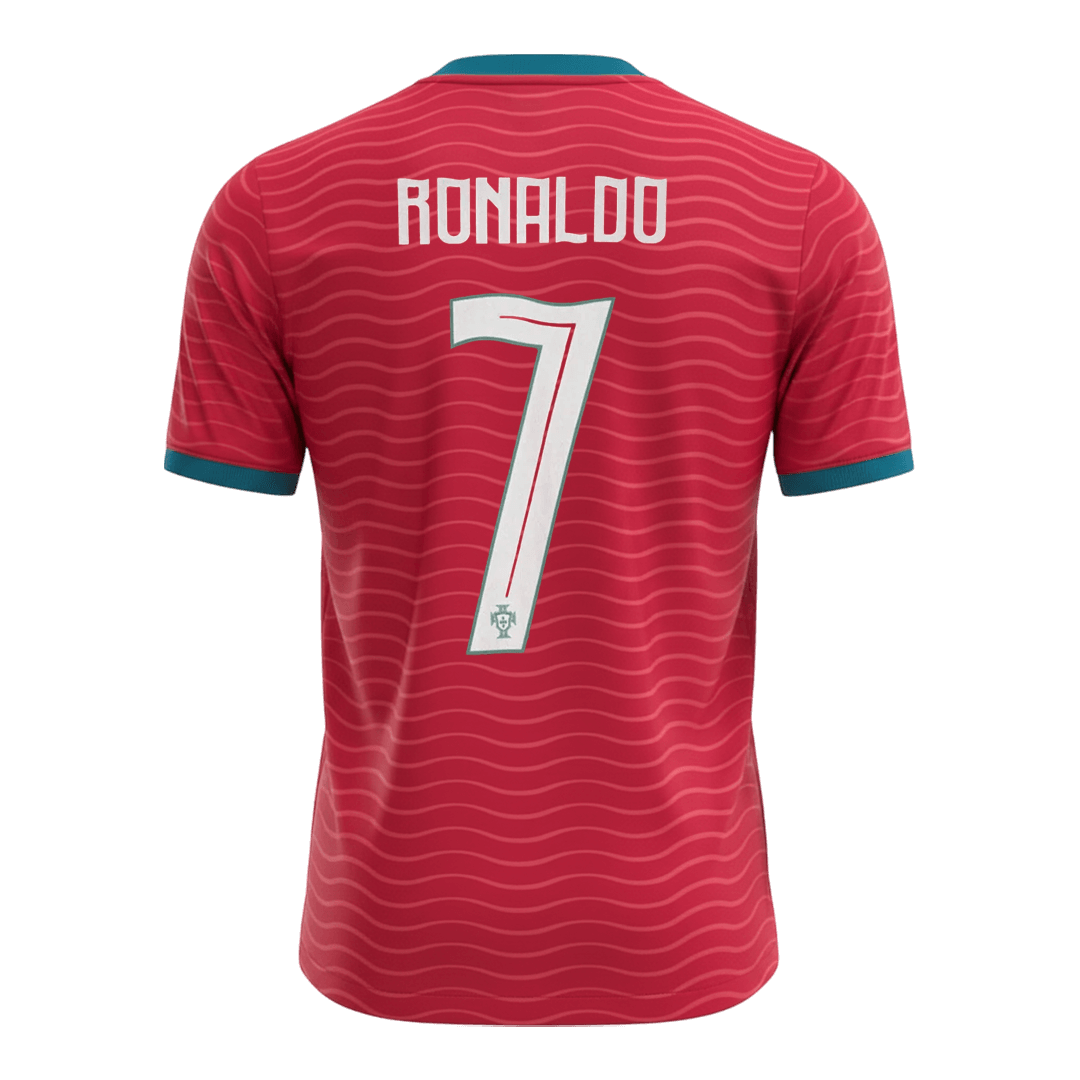 RONALDO #7 Portugal Thuisshirt WK 2026 Rood