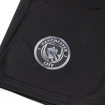 Manchester City Uitshirt Set 2025/26 Zwart