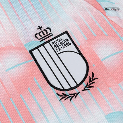 België Uitshirt - Wereldkampioenschap 2026 Blauw&Roze Grote Maten