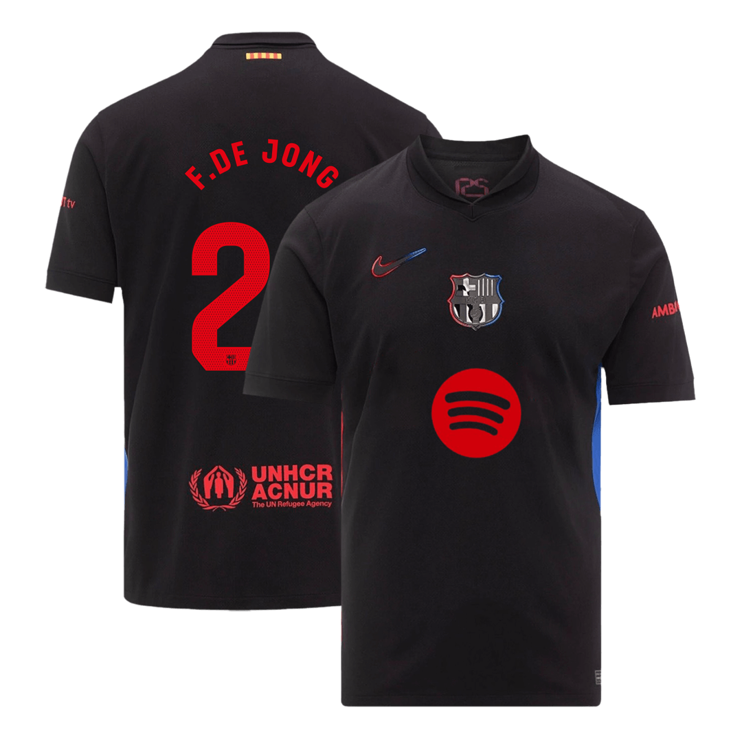 F.DE JONG #21 Barcelone Extérieur Maillot 2024/25 - Mon Maillot Foot Store