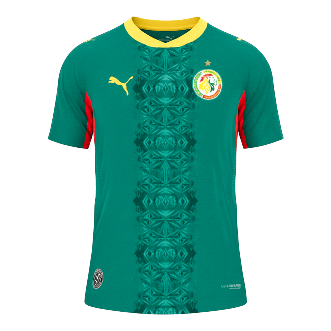 Senegal Uitshirt Wereldbeker 2026 Groen