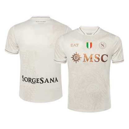 Napoli Uitshirt 2025/26 Grote Maten