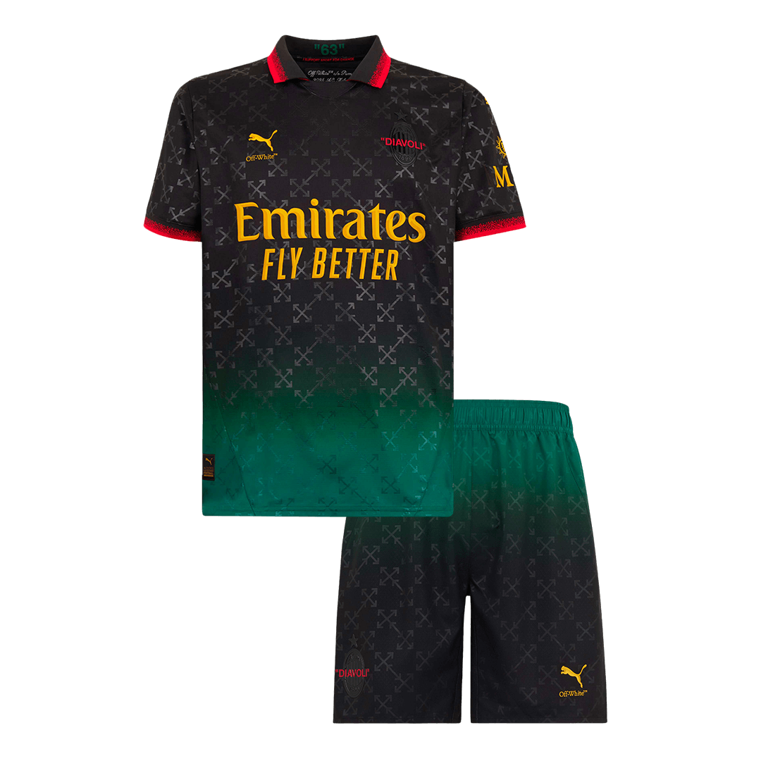 AC Milan Vierde Uitshirt Set 2024/25 Kinderen