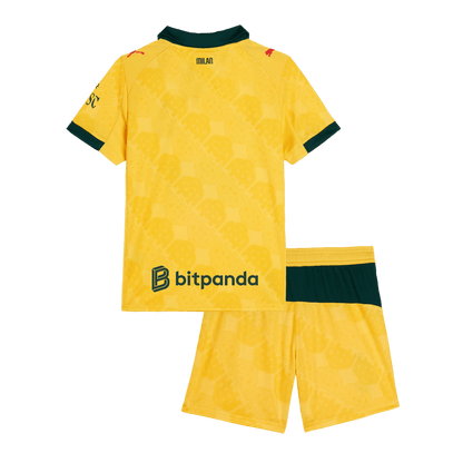 AC Milan Derde Tenue Kit 2025/26 Kind Geel