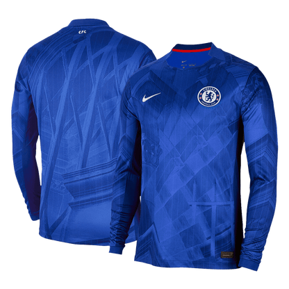 Chelsea Thuisshirt Lange Mouwen 2025/26 Grote Maten
