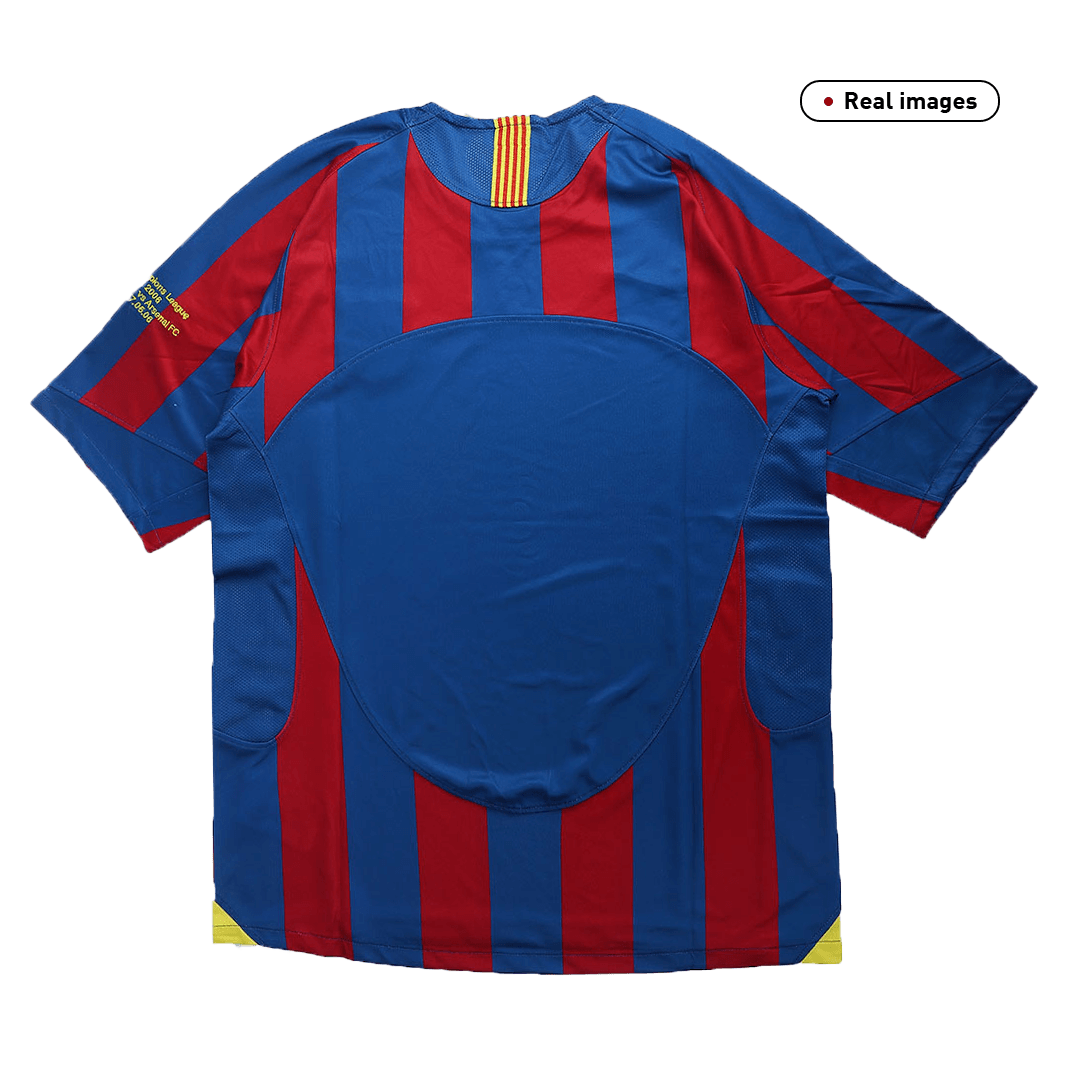 Retro FC Barcelona Thuisshirt 2005/06 - UCL