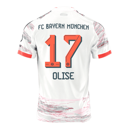 OLISE #17 München Uitshirt 2025/26 Wit