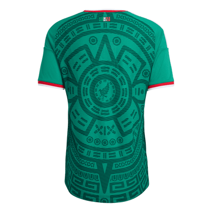 Mexico Thuisshirt WK 2026 Groen Speler Plus Size