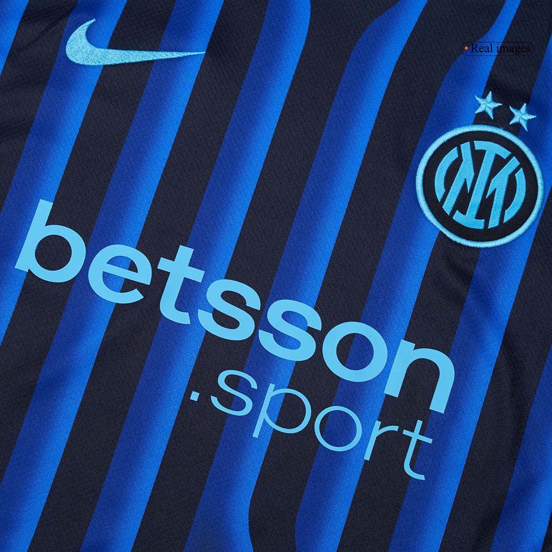 THURAM #9 Inter Milan Thuisshirt 2025/26 Blauw&Zwart