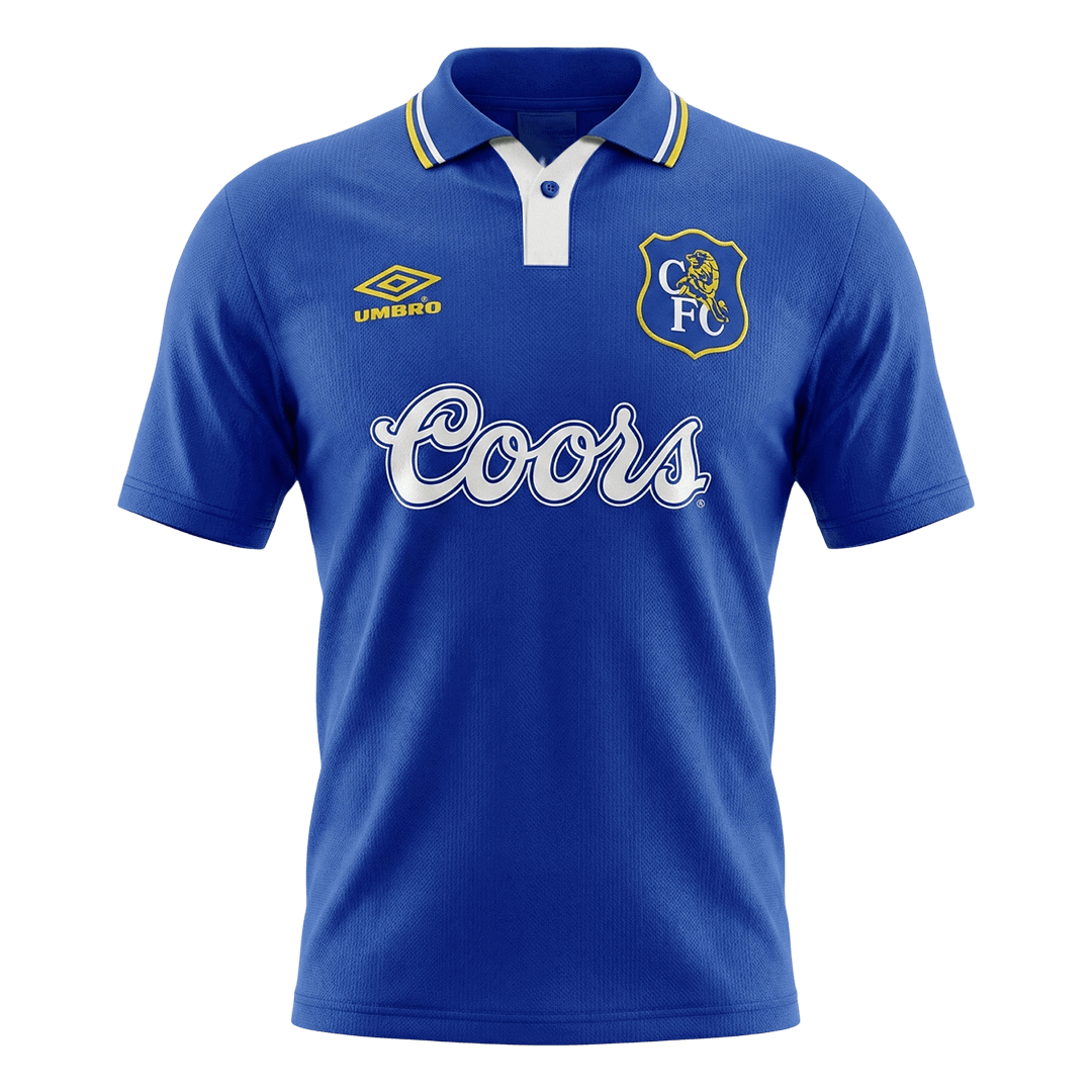 Retro Chelsea Thuisshirt 95/97 Blauw