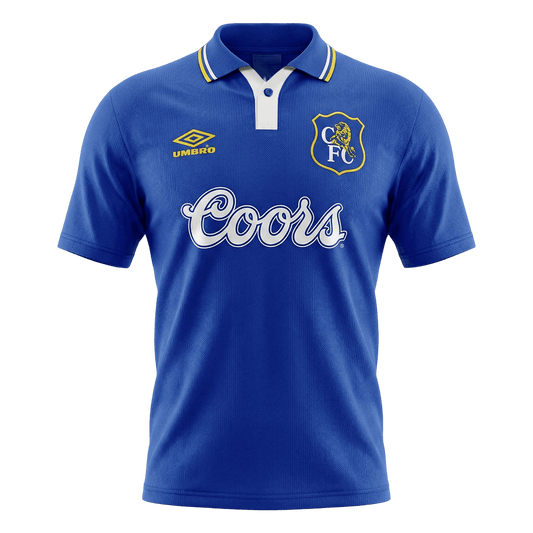 Retro Chelsea Thuisshirt 95/97 Blauw