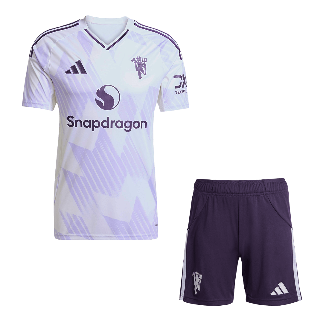 Manchester United Uit Tenue 2025/26 Wit