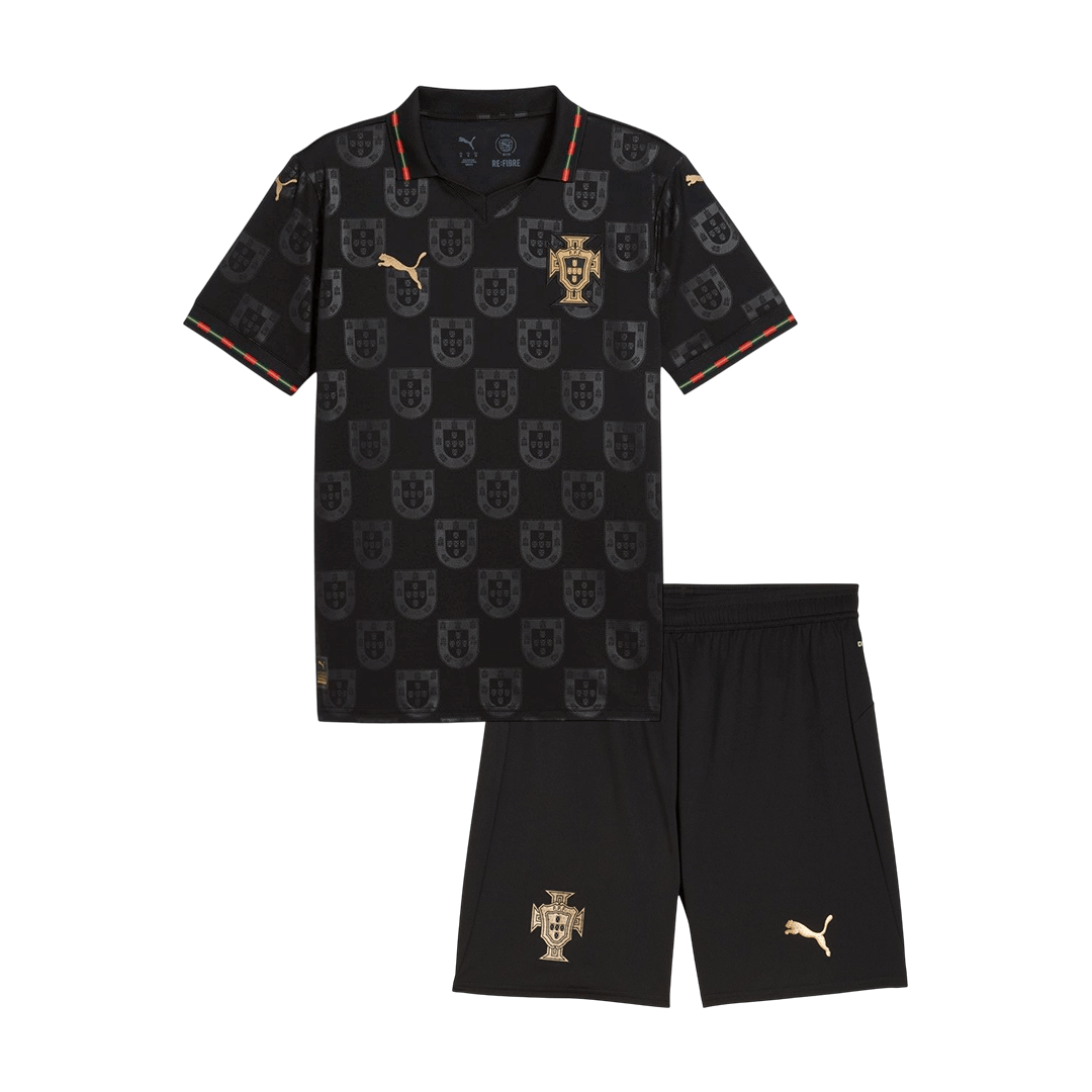 Portugal Thuisshirt Kit - Wereldbeker 2026 Zwart