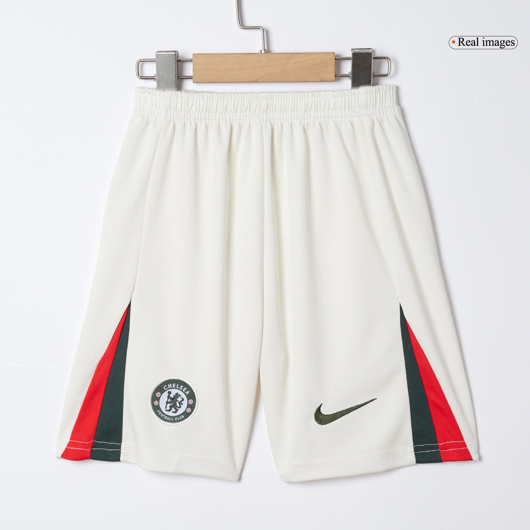 Chelsea Uitshirt Kit 2025/26 Kinder Wit