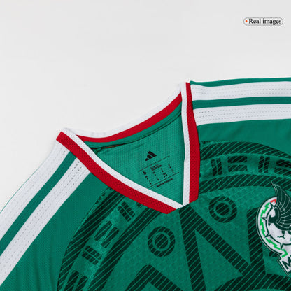 S.GIMENEZ #11 Mexico Thuisshirt - Wereldkampioenschap 2026 Groen Speler