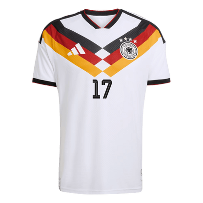 WIRTZ #17 Duitsland Thuistenue WK 2026 Wit Speler